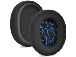 Set 2 Almofadas Zruxe Para Auscultadores Steelseries Arctis 3/5/7/9/1/pro Wireless, Preto Rede, Azul