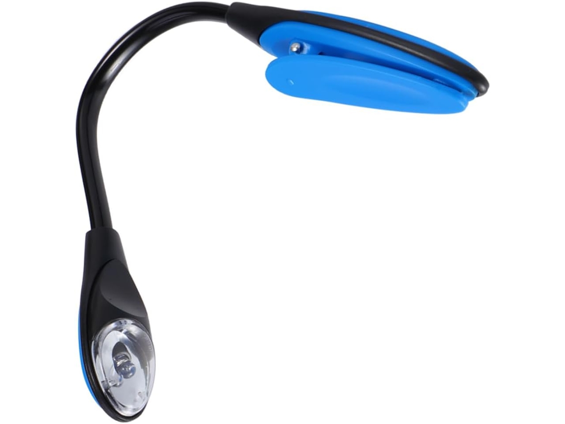 Mini Luminária Led Com Clipe, Pacote Com 3 Unidades Para Escritório