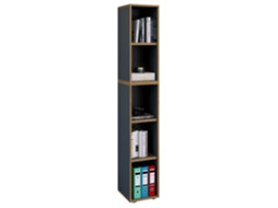 Estante Livros Pasta Salia 5 Dobras L. 30 Cm Vcm