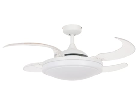 FANAWAY Evora 36In 4Blade Ac Fan/Lt 2E27 Wh 3Sp-Rc
