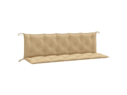 Garden Bench Cushion, Garden Bench Cushions Vidaxl Bege Tecido (180 X 50 X 7 Cm)