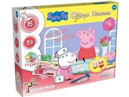 Kit de Ciência SCIENCE4YOU Peppa Pig Corpo Humano (Idade Mínima: 4 - Espanhol)