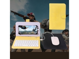 2026zentro-capa Protetora De Teclado Para Celular E Tablet Com Padrão De Desenho Animado Pikachu Em Pvc