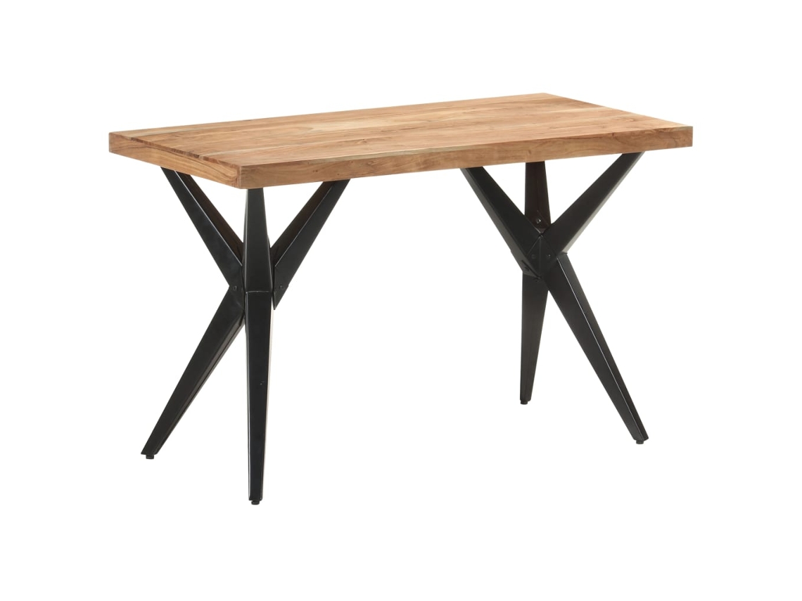 Mesa De Jantar Vidaxl Marrom Madeira (120 X 60 X 76 Cm)