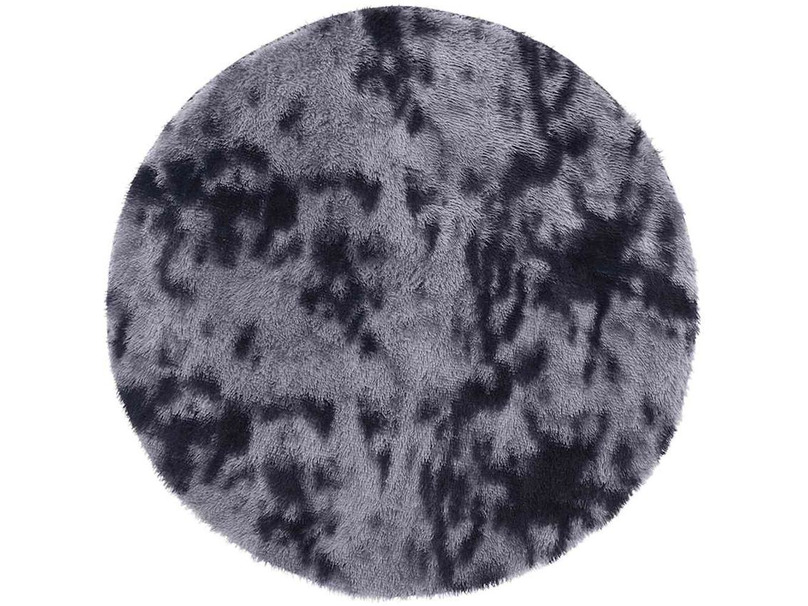 Shaggy Rug, Shaggy Rugs Vidaxl Cinzeto Poliéster (ø 200 Cm)
