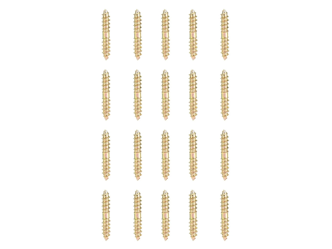 Conjunto De 20 Conectores Duplos Para Móveis, 5*30mm, Com