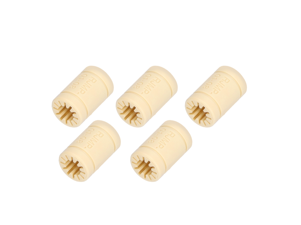 5 Peças De Eixos De Rolamento Linear Plástico Durável Acessórios De Impressora 3d