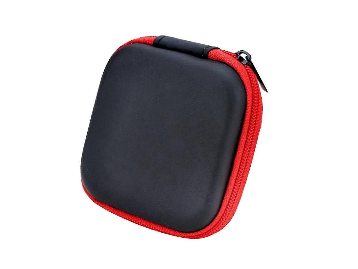 Estojo Para Fones De Ouvido, Estojo Quadrado Com Proteção Elegante, Bolsa Para Guardar Fones De Ouvido, Pen Drives E Cartões De Memória (1 Unidad