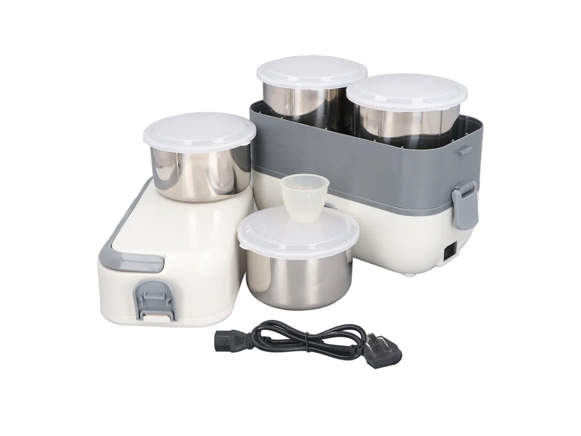 Caixa Térmica Elétrica 200w Autoaquecimento Aço Inox Portátil