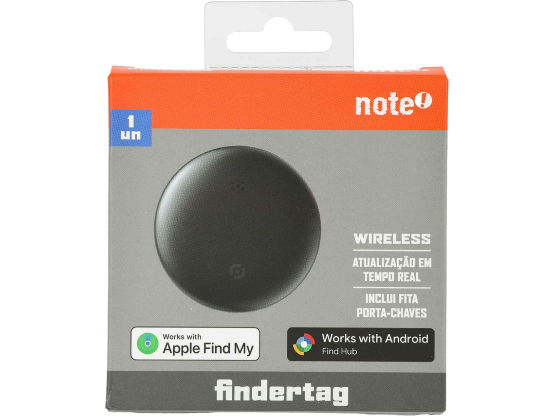 Findertag Wireless Preto NOTE!