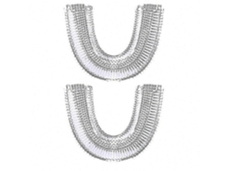 Conjunto de 2 Cabeças Escova Substituição em Forma U para Escovas Dentes Automáticas GOKOCO