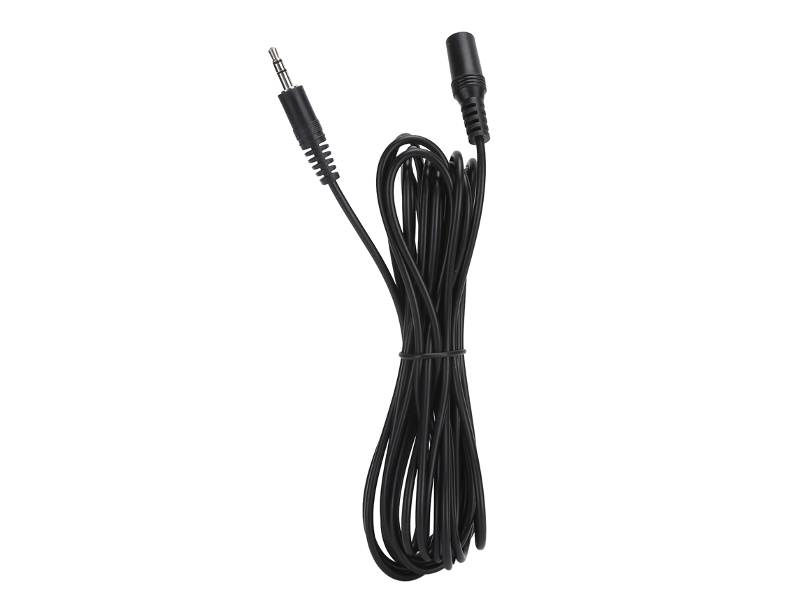 Cabo de áudio de 3,5 mm macho a fêmea, 5 m, auxiliar para auriculares | S/MARCA