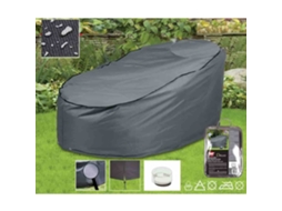 Capa protetora de vime luxuosa para ilha de sol Ø200cm 420D poliéster durável Boni Shop