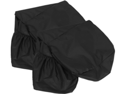 Capas Para Bancos De Carro, Proteção Contra Sujeira E Desgaste, 2 Peças, Poliéster Preto