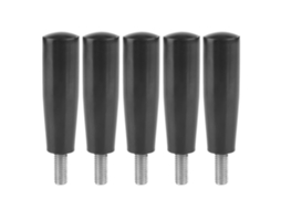 Manípulo de Baquelite Giratório M12*90 (5 Peças)