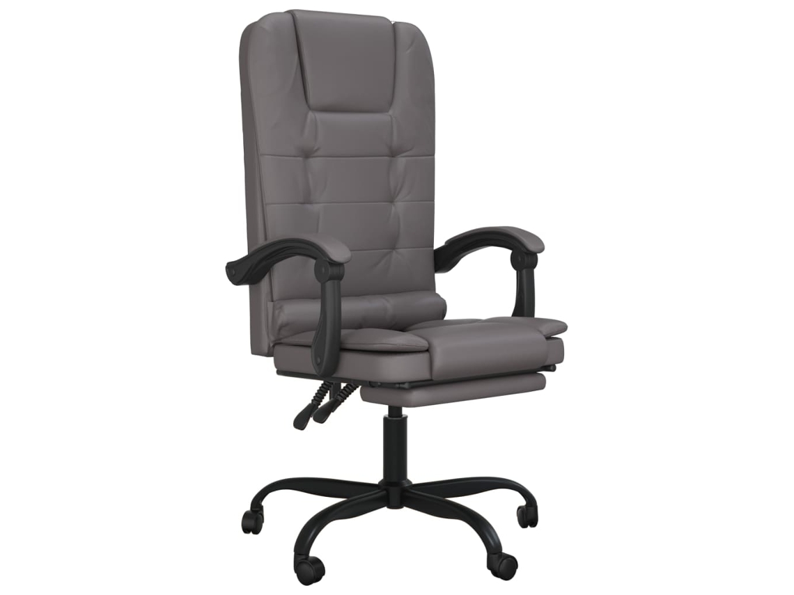 Massage Office Chair, Massage Office Chairs Vidaxl Cinzeto Couro Artificial (n/a)