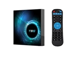Box Smart Tv T95 Android 10 4Gb 32Gb 64Gb Allwinner H616 Quad Core 1080P H.265 4K 2Gb 16Gb Android 10.0 Black4Gb + 32Gb