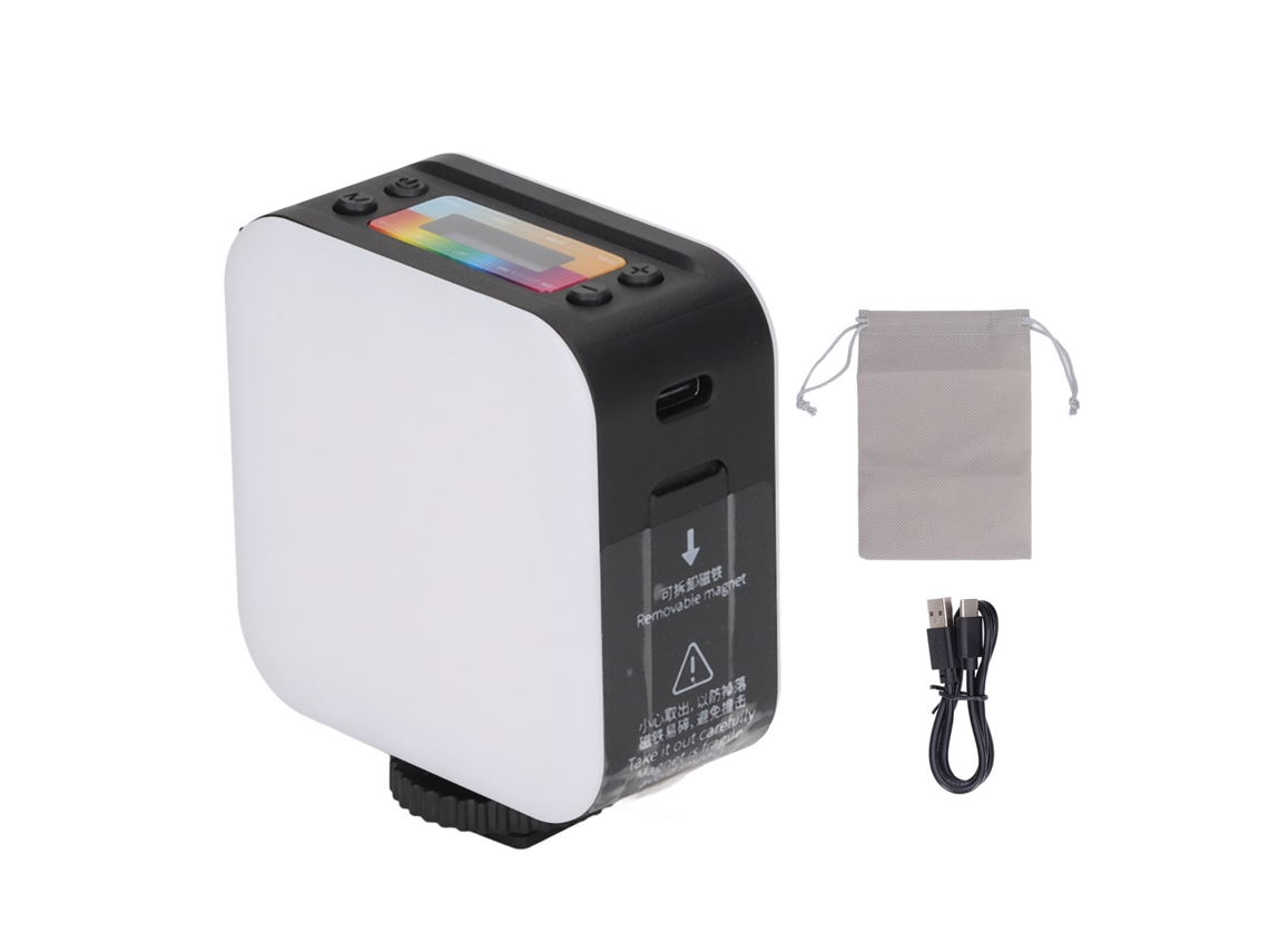 2026 luz de Relleno Mini de B Bolsillo Portátil Rgb de Doble Cara para Fotografía