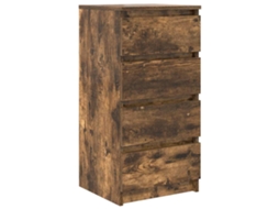 Aparador MAISON EXCLUSIVE Derivado da Madeira Carvalho Fumado (37,5x35x76 cm)