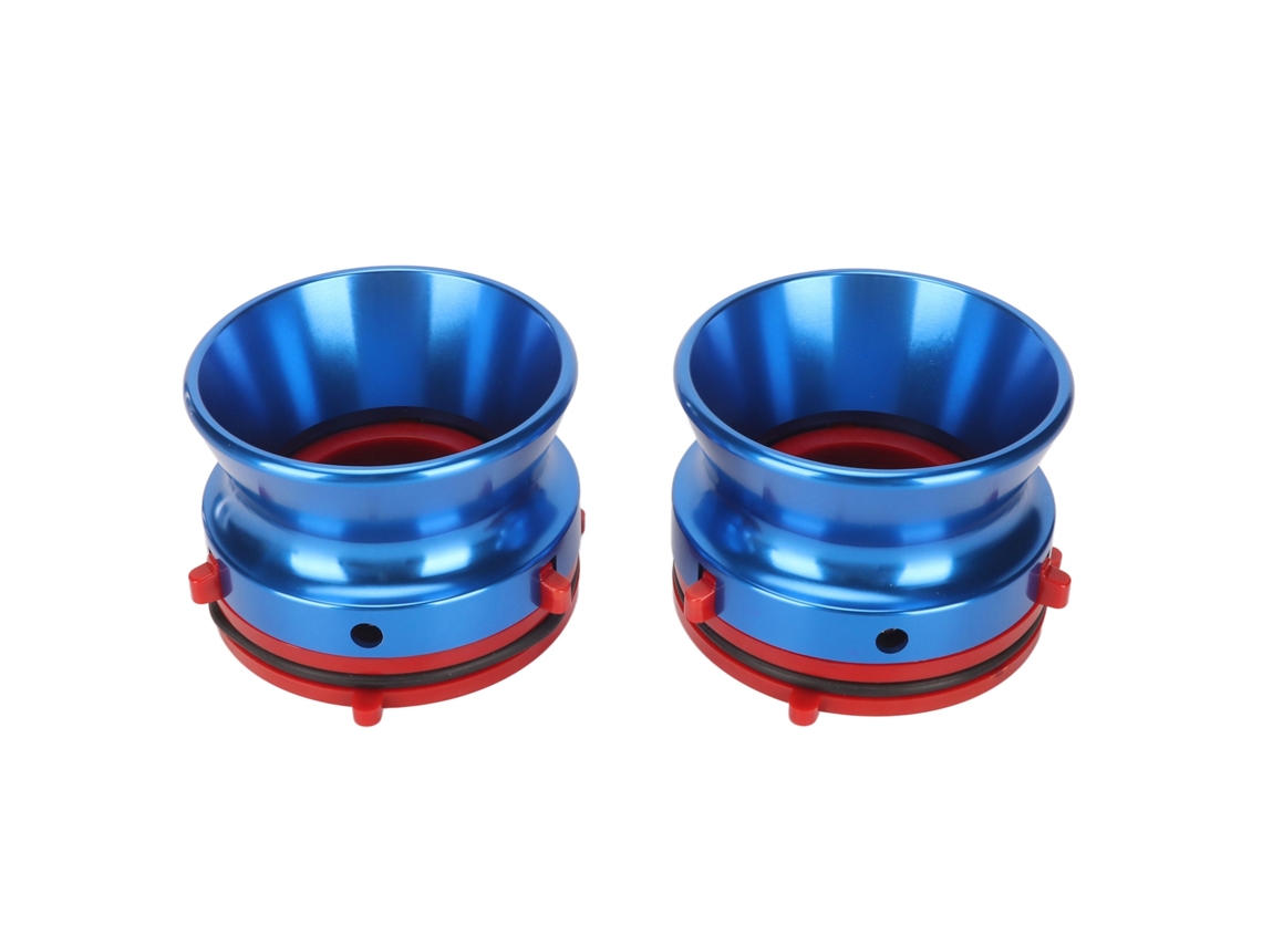 Adaptadores Nab Hub Con Apertura para Carrete de Cinta de 10 Pulgadas para Studer Revox Akai Teac, Aluminio Pulido.