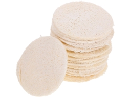 Conjunto De 18 Esponjas Bucha Vegetal Natural Para Esfoliação Suave Do Corpo, Rosto E Banho, Ideal Para Toda A Família