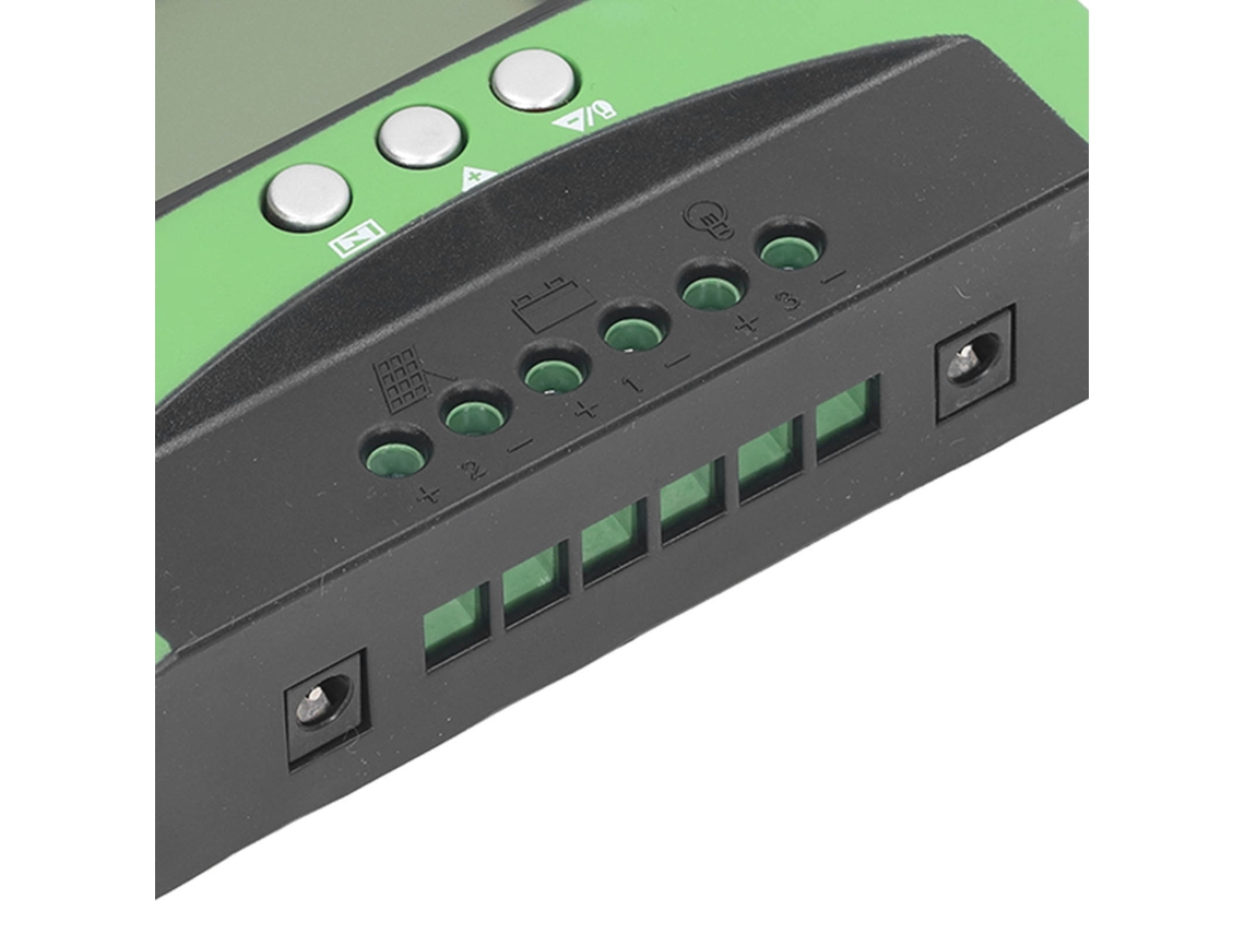 Controlador de Carga Solar 12v 24v 30a com Display LCD