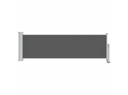 Conjunto 1 Barreira De Pátio Vidaxl Antracite Poliéster (80 X 300 Cm)