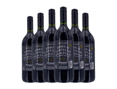 Vinho doce PORT O CASTILLO DE KELLE (1 L - 6 Unidades)