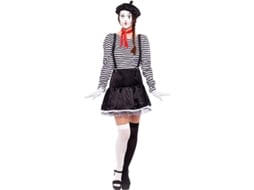 Fato de Mulher PARTILANDIA Mime Às Riscas (Tam.: S)