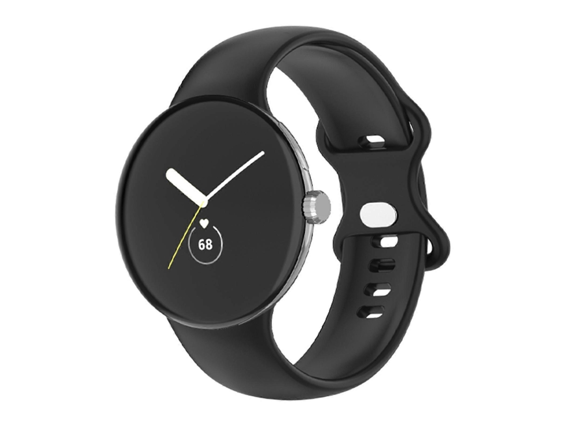 Pulseira De Silicone De Cor Única Para Relógio Google Pixel Watch Feminino