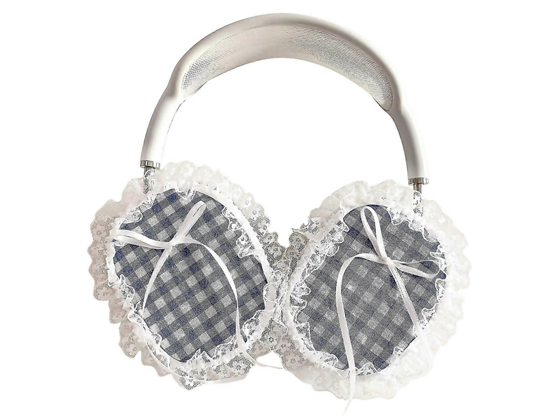Capa Protetora com Padrão de Renda para Fones de Ouvido Apple Airpods. TAISHENGDA