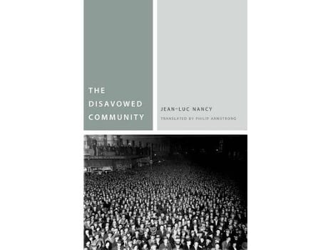 Livro the disavowed community de jean-luc nancy (inglês)