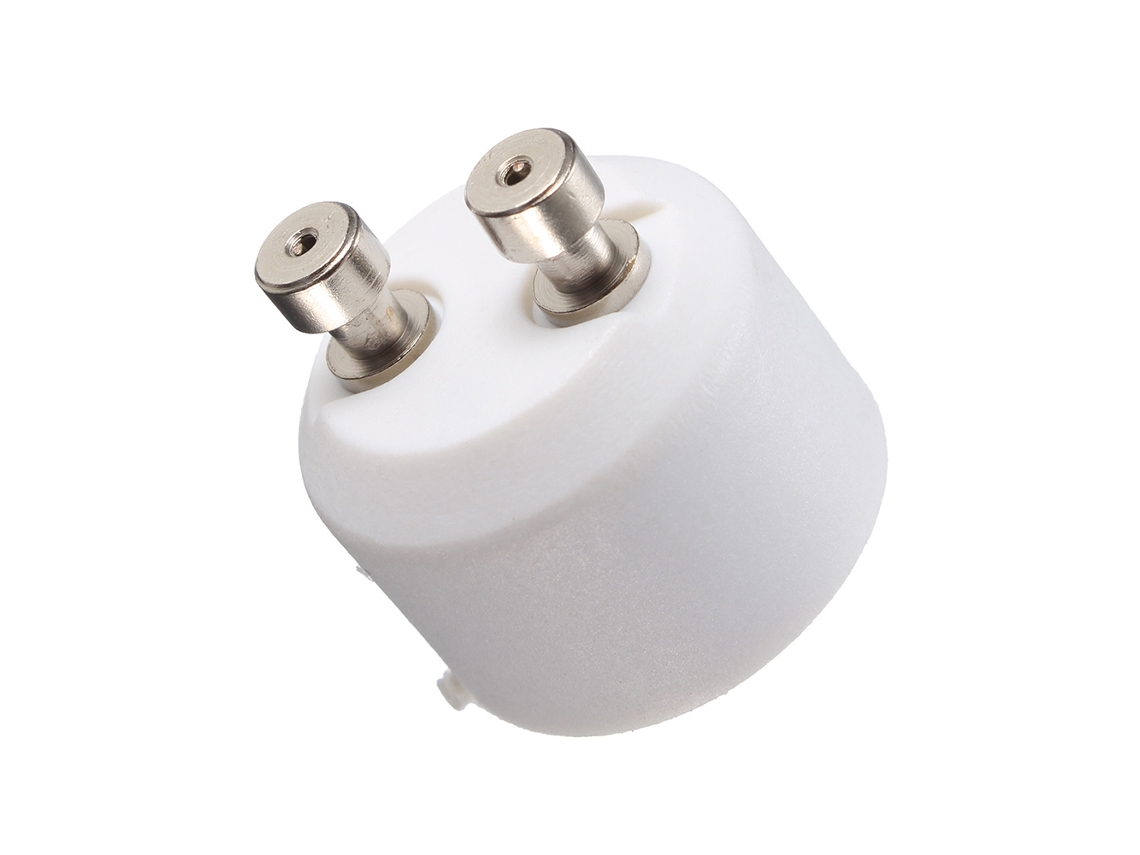 2026 adaptador de Socket Gu10 para Mr16 (enchufe Masculino) Base de Lámpara Halógena Portador Convertidor (enchufe Femenino)