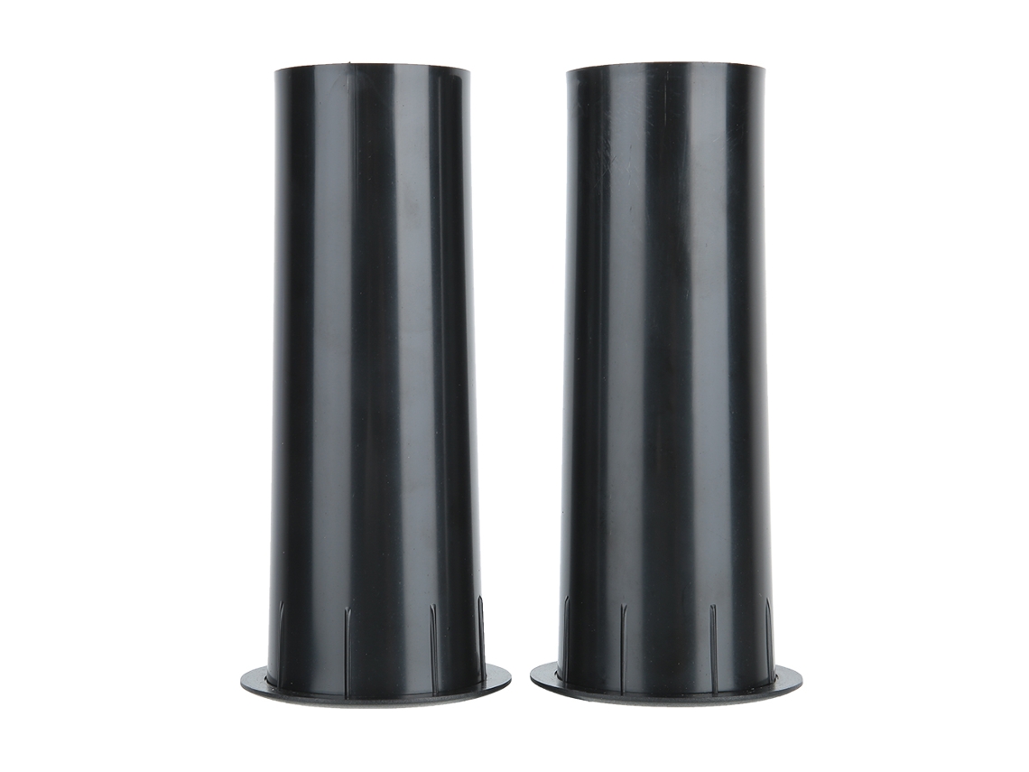 Peças Tubo Abertura 50mm Alto-falante Abs Plástico Parede Interior Liso Para 4-6 Polegadas