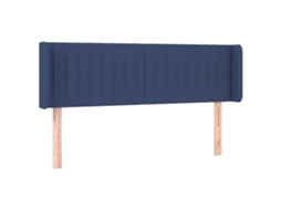 Headboard, Headboards Vidaxl Azul Tecido (147 X 16 X 78/88 Cm)
