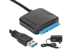 Cabo Adaptador Sata Para Usb Leve Compacto Para Hd De 2.5 E 3.5 Polegadas