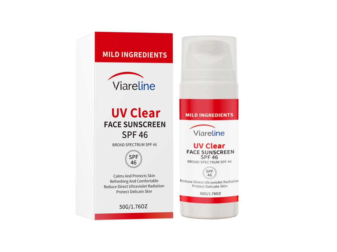 Creme Facial Protector Fresh Viareline Verão Leve Hidrata Sem Gordura