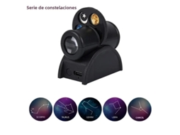 Projetor de Lua Usb com Luz Noturna e Lâmpada Led Substituível para Projetor de Planetas MDUG (série Constellation)