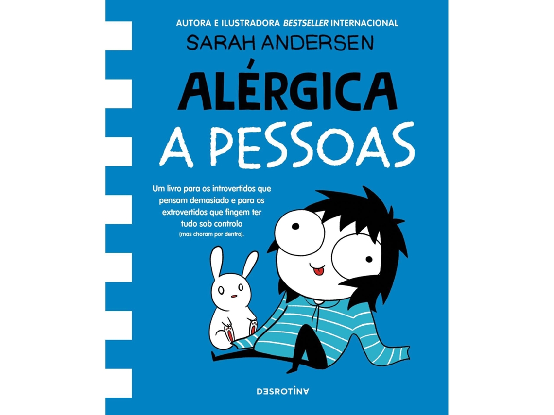 Livro Alérgica A Pessoas De Sarah Andersen (português)