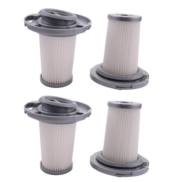 Conjunto de 4 Filtros Hepa para o Modelo Zr009005 do Aspirador de Pó Sem Fio X, Force Flex 8.60 BRILVIBERA (peças de Reposição)