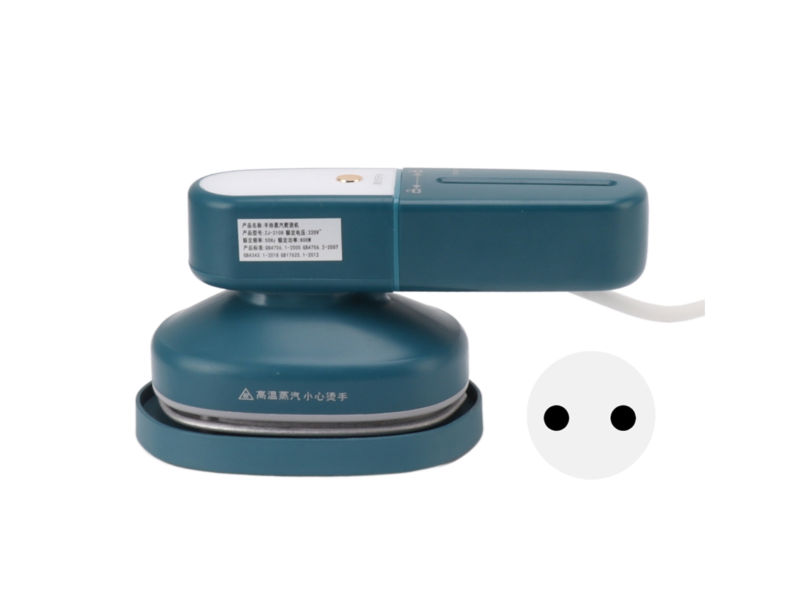 Ferro Elétrico Portátil Laxiscreed 800w Para Roupas, Vaporizador Compacto De Viagem, Plugue Eu 220v
