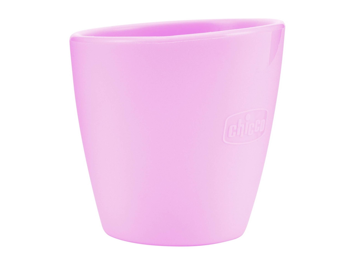 Mini Copo de Silicone 6M Rosa
