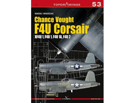 Livro Chance Vought F4u Corsair de Maciej Noszczak (Inglês)