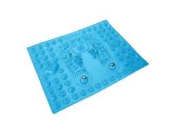 Tapete De Massagem Para Os Pés Com Magnetita, Acupressão E Reflexologia, Ideal Para Mulheres. Cor Verde.
