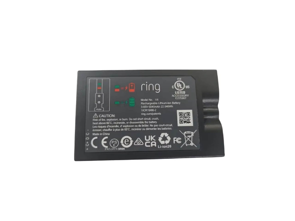 Bateria para campainha de vídeo Ring 3 Subtel 6040 mAh 3,65 V 5AT3S3 Voltistar