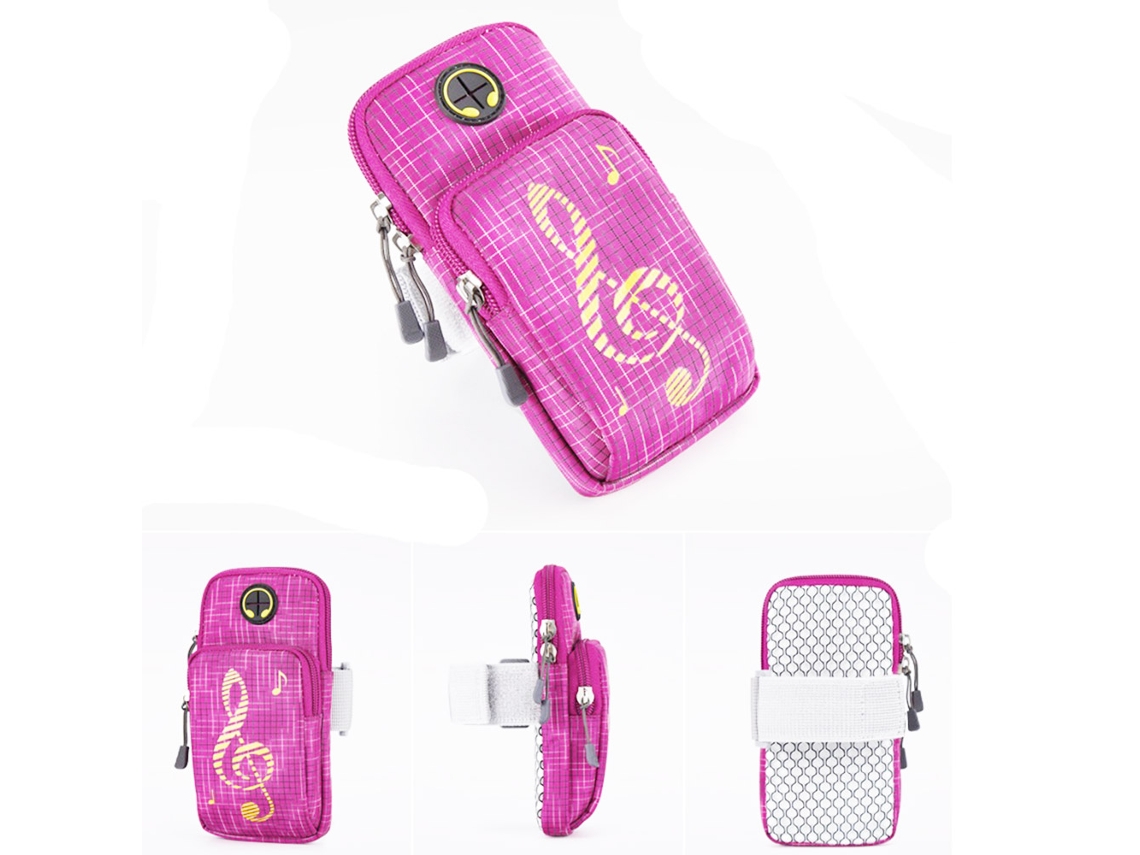 Bolsa De Braço Universal Para Fone De Ouvido, Ideal Para Atividades Físicas E Esportes.