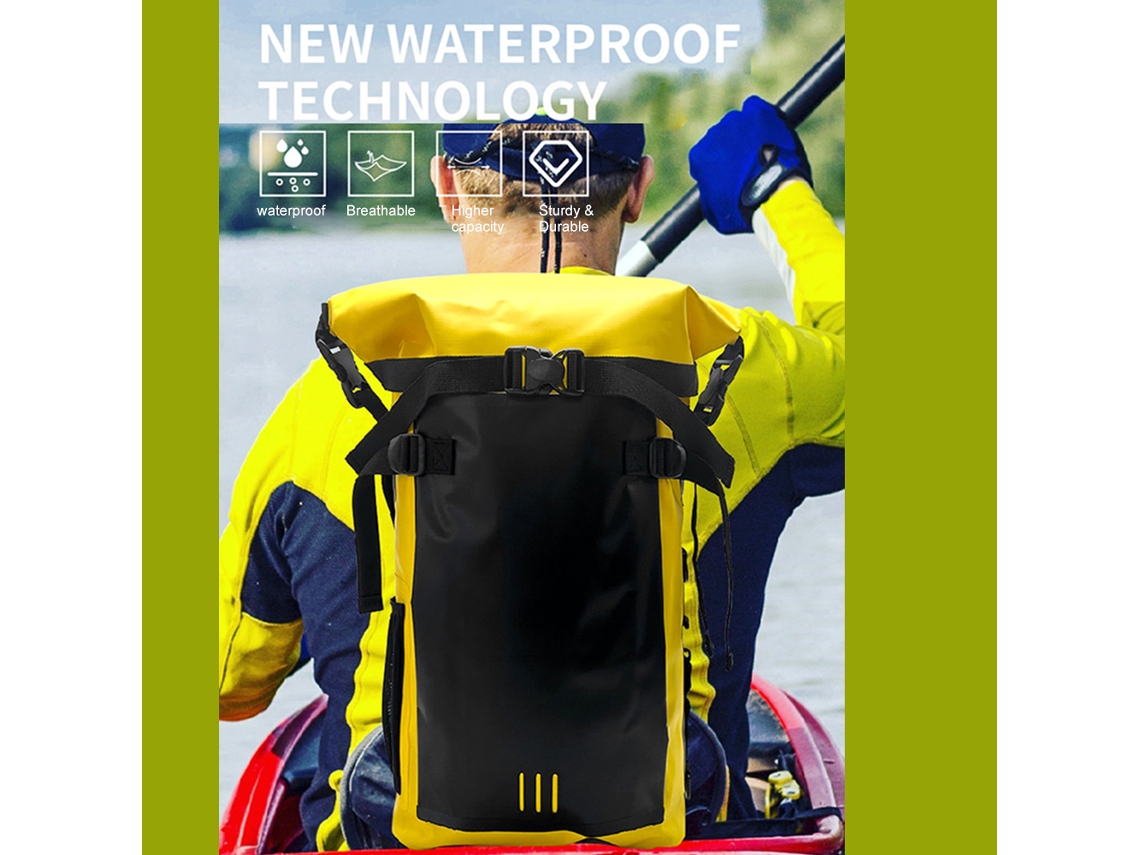 Mochila Impermeável 30l Ipx6 Rastreio Fluvial Surf Praia