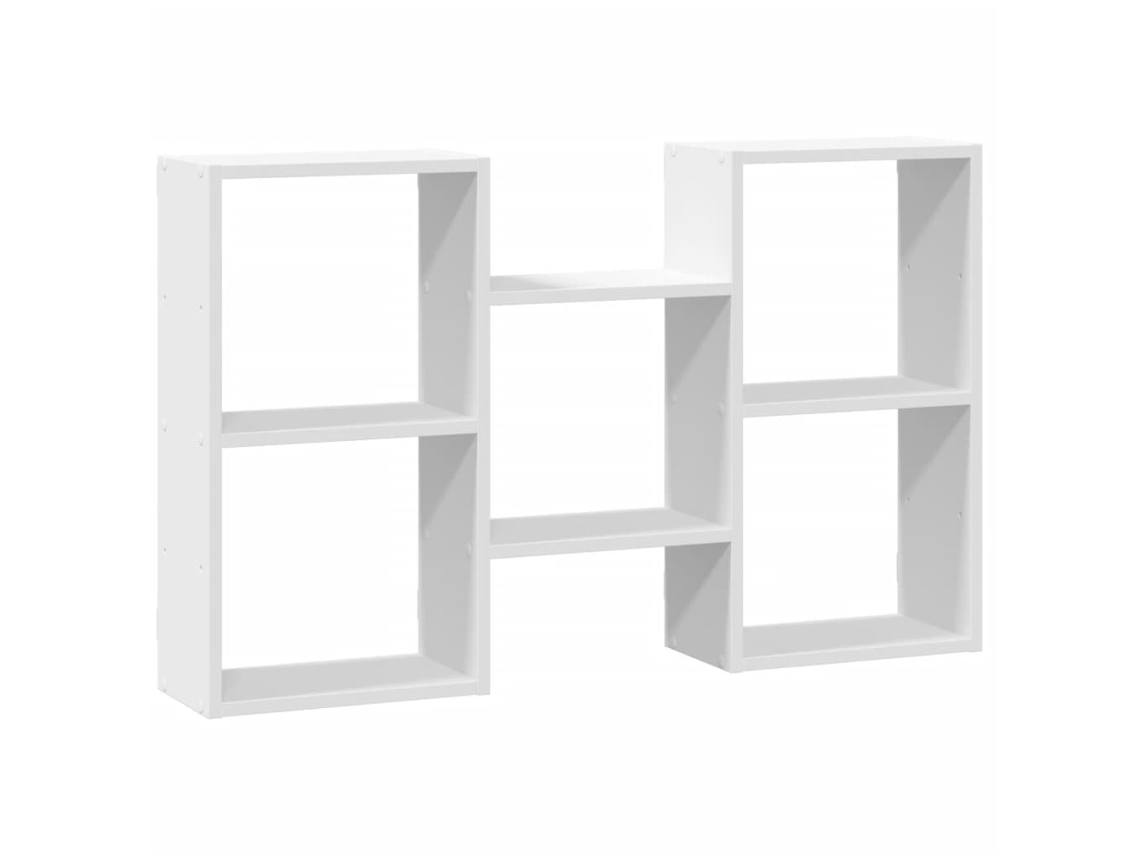 Conjunto 1 Prateleira De Parede Vidaxl Branco Derivados De Madeira (96 X 18 X 60 Cm)