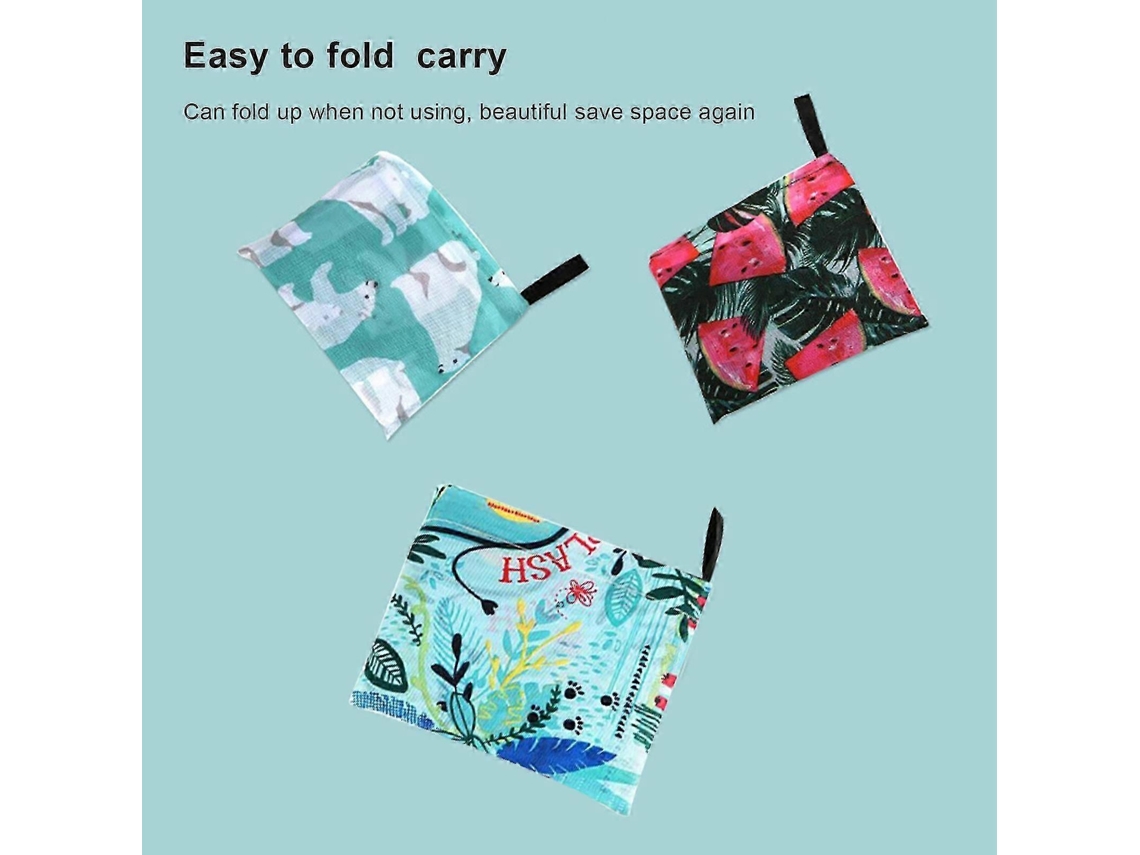 Sacolas de Compras Reutilizáveis, Grandes e Resistentes, Dobráveis. GOKOCO