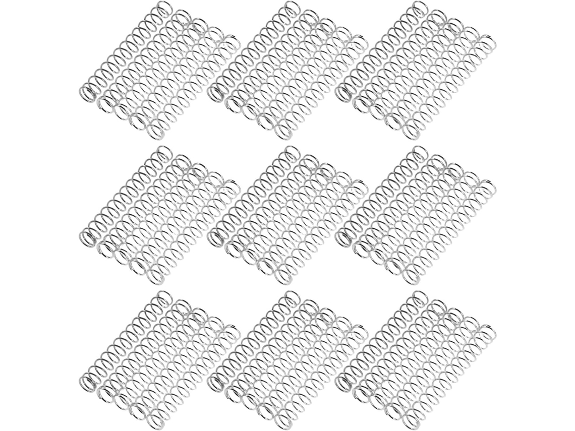 100 Molas De Compressão Em Aço Inoxidável Para Canetas Esferográficas